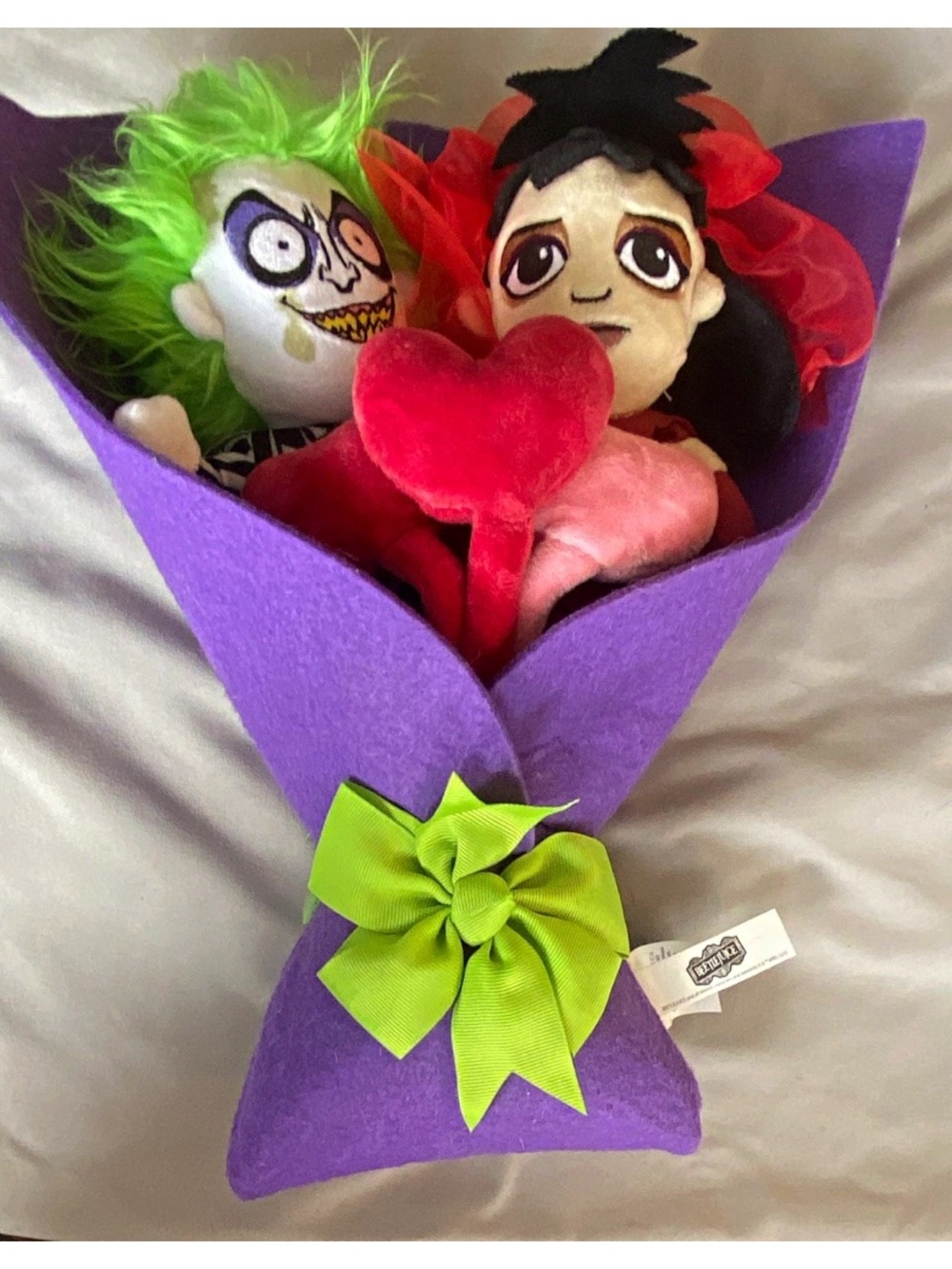 RUZ BeetleJuice Valentines Plush Classic.
